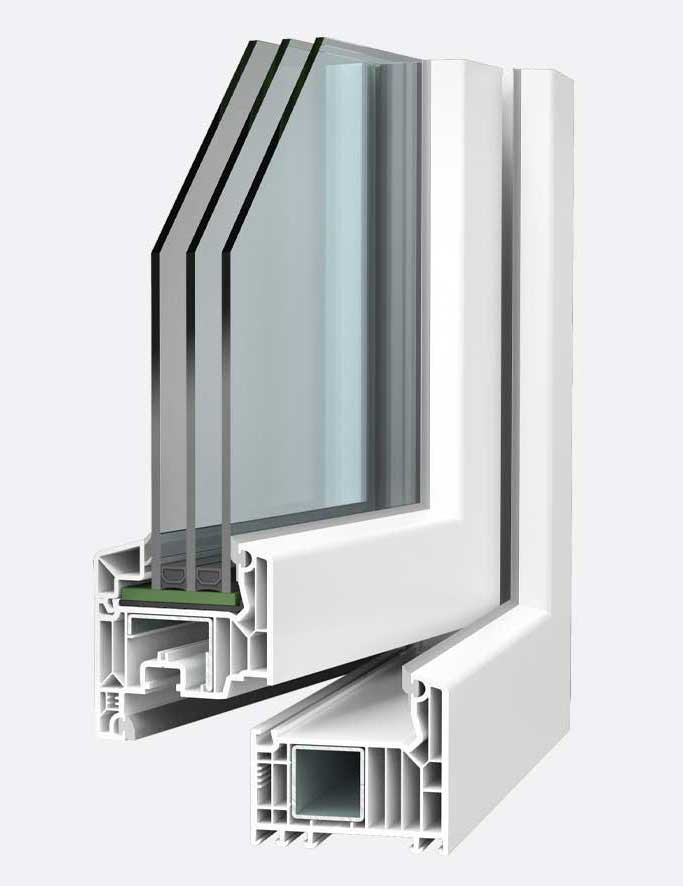 Fenster-Systeme 1 Kunststoffprofile fuer Fenster